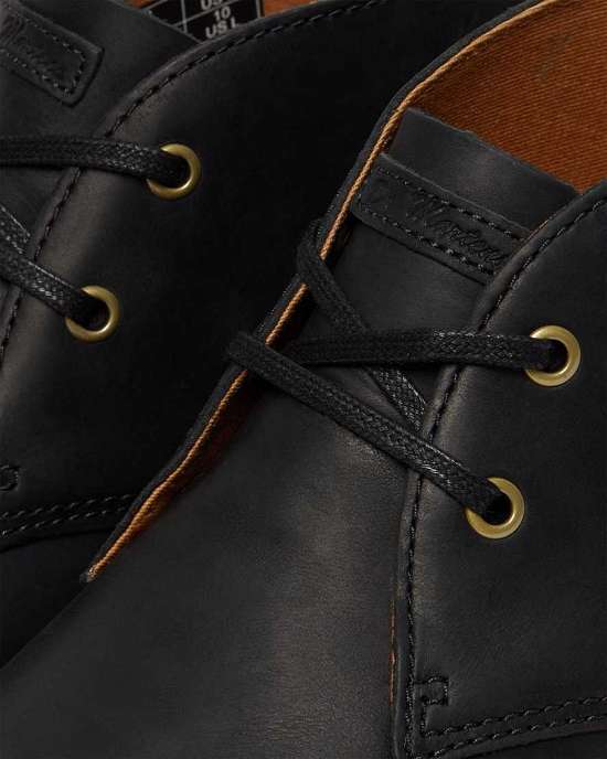 Botas Negras Dr. Martens Cabrillo Desert Hombre Negros MX-60495